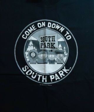 Vintage South Park Come On Down To South Park T Shirt (large)