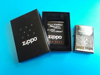 The Wall 1982 - 2002 Vietnam Remembered Zippo Lighter 2