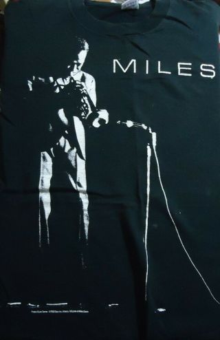 Vintage Miles Davis T Shirt (large)