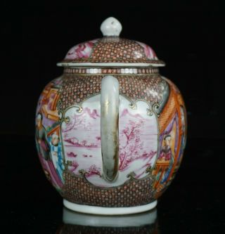 Large Antique Chinese Famille Rose Porcelain Teapot QIANLONG 18th C QING 2