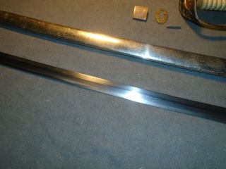 Japanese Meiji Army officer ' s sword in kyugunto mountings 