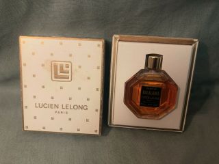 Vintage Lucien Lelong Paris Balalaika Perfume Bottle ¼ Fl Oz.