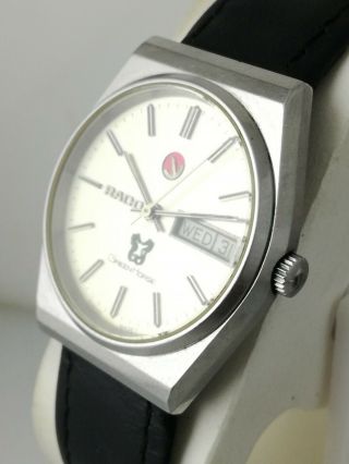 Vintage Rado Green Horse Automatic Day Date Wrist Watch 5