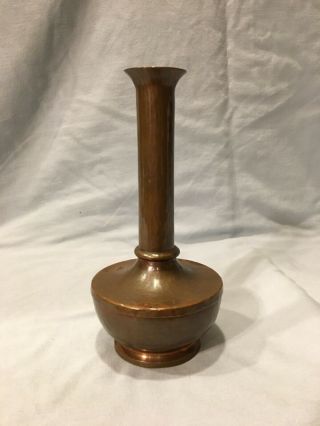 Roycroft Hand Hammered Copper American Beauty Vase