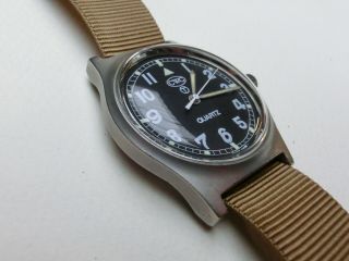 Cwc W10 Nato No.  6645 - 99 British Army Military Hacking Second Wristwatch