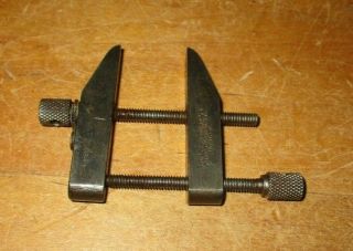 Vintage Starrett No.  161a Machinist Parallel Clamp - - Made In Usa