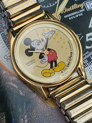 Seiko Disney Mickey Mouse Quartz Men 
