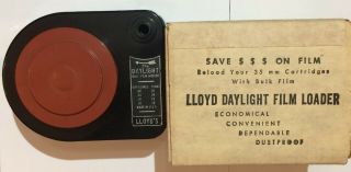 Vintage 35mm Daylight Bulk Film Winder Loader Darkroom Developing Photo