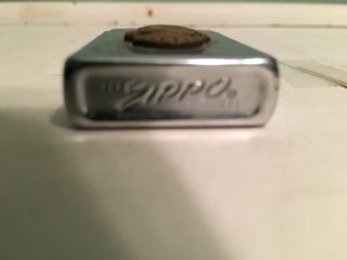 Vintage 1970 ' s Zippo Indian Head Lighter Engraved 3