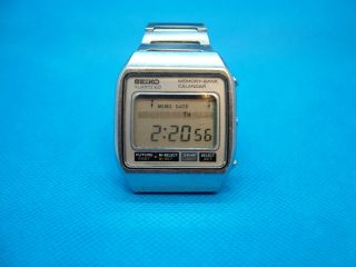 Vintage Seiko Quartz Lc,  M354 - 5010,  James Bond,  Moonraker Watch.