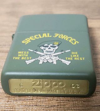 zippo SPECIAL FORCES USA items 3