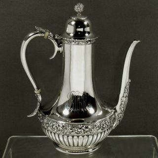 Tiffany Sterling Coffee Pot  C1891 Persian Manner