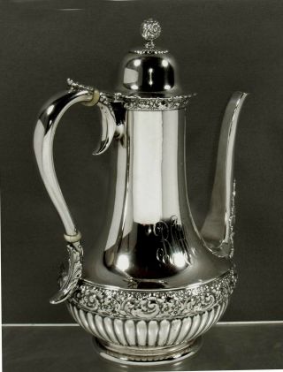 Tiffany Sterling Coffee Pot  c1891 PERSIAN MANNER 2