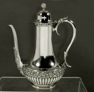 Tiffany Sterling Coffee Pot  c1891 PERSIAN MANNER 4
