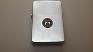 Rare 1950 - 57 Zippo Cigarette Lighter 2517191 Pat Pend W Shriner ' s Emblem 2