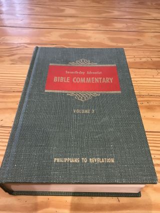 Vintage Seventh - Day Adventist Bible Commentary Sda Volume 7 Review & Herald 1957
