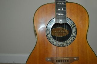 Ovation Vintage Acoustic Guitar 1975 Natural Model 1119 - 4 - USA 3