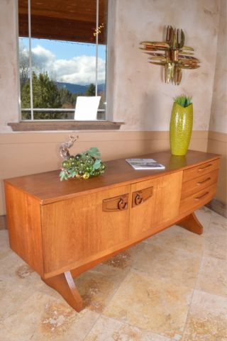 Mid - Century Modern Credenza By Beautility 5