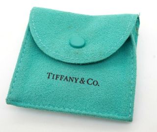 Tiffany & Co.  vintage 14K gold.  50CTW VS1/F diamond bar cufflinks with pouch 5