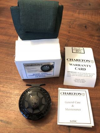 Charlton Signature Series 8450c Fly Reel With 7/8 Weight Spool - W/ Box