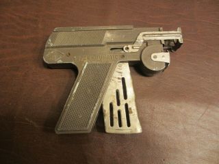 Vintage 1920s Lm Co.  Mfg.  Usa Numatic Paper Popper Metal Noise Gun Pistol
