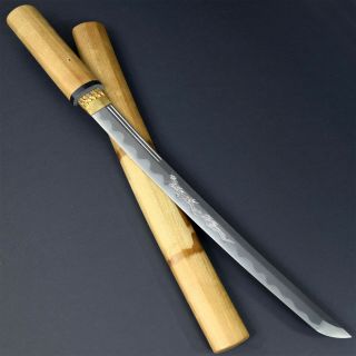 Antique Nihonto Japanese Katana Sword Wakizashi Sukenaga 祐永 Signed Shirasaya Nr