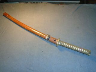 Japanese Wwll Army Pilot,  Tank Crew Sword In Mountings,  Family Blade