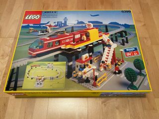 Complete Lego Airport Shuttle 6399 - Vintage 1990