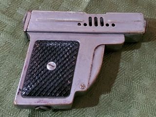 Vintage Figural Pistol Gun Pocket Lighter Royal Made In Japan Rare