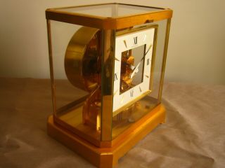 Jaeger LeCoultre Atmos Clock.  Swiss Made.  Calibre 528 - 8.  Order.  Le Coultre 3