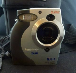 Vintage Panasonic Sd I Palm Digital Camera Pv - Dc3000 (5078)