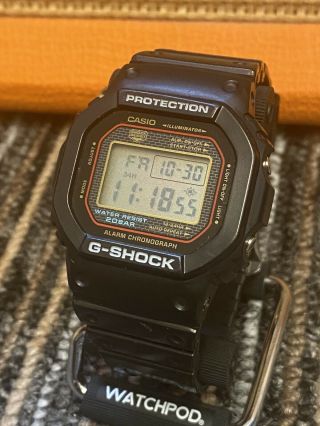 Rare Casio G - Shock Dw - 5000 Sl Spike Lee Limited Edition Watch 25th Anniversary