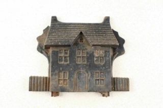 Vintage Cast Iron House Boot Scraper