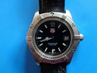 Tag Heuer 200 Meters Men’s Dive Watch Wk1110 - 0