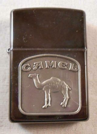 Vintage 1992 Unfired Zippo Lighter - Camel Cigarettes - Classic Logo