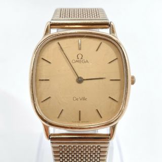 Omega Watches De Ville Quartz Vintage Stainless Steel Women