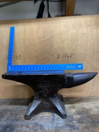 Blacksmith Anvil 204 Pound Peter Wright 1 - 3 - 8 Antique