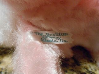 Vintage Rushton Kitty Cat Rubber Face Stuffed Animal Plush 5