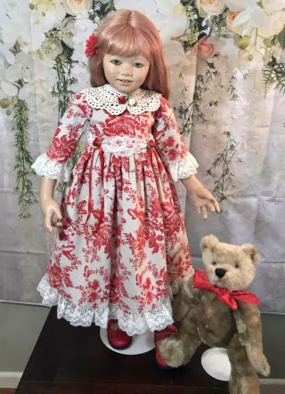 Victorian Rose For Himstedt Dolls 33 - 35 Inches