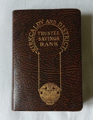 Vintage Kirkcaldy & District Trustee Savings Bank Money Box 
