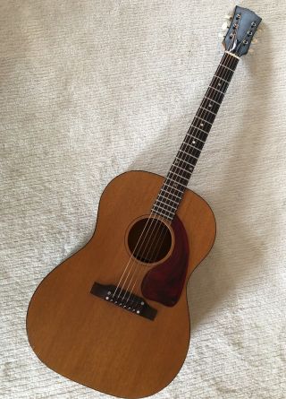 Gibson Lg 0 - 1963 Vintage Flat Top Acoustic Guitar W/original Gibson Case