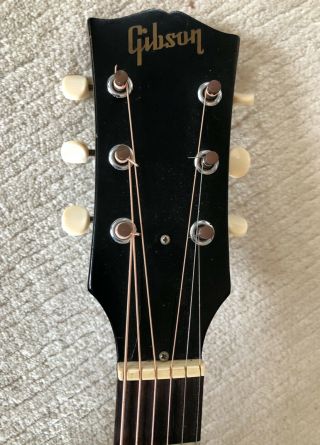 Gibson LG 0 - 1963 Vintage Flat Top Acoustic Guitar w/original Gibson case 2