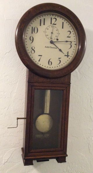Antique Seth Thomas Regulator 2 Clock