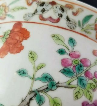 Antique Chinese Straits Porcelain Bowl And Plate 6