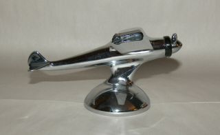 Vintage 1930s Art Deco Dollin Diecasters Chrome Airplane Table Lighter Parts
