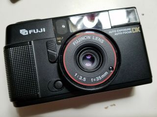 Vintage Fuji Aka Fujica Fujifilm Auto - 8 Auto Focus 35mm Camera Fujinon Lens