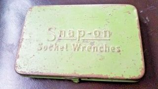 Vintage Snap - On Socket Wrenches Box/6 Sockets & T Handle