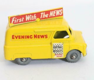 Vintage Matchbox Lesney Evening News Van No 42 Bedford 42a