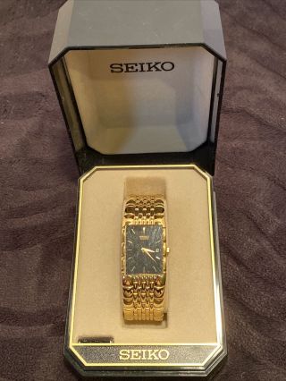 Seiko Vintage Mens Gold Tone 1994 Watch - A19