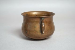A ANTIQUE CHINESE BRONZE CENSER BOWL,  XUANDE MARK,  18TH CENTURY 4